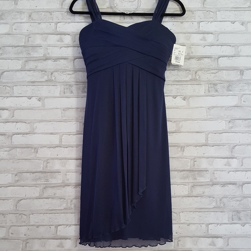 David's Bridal Junior Bridesmaid Dress Size 18